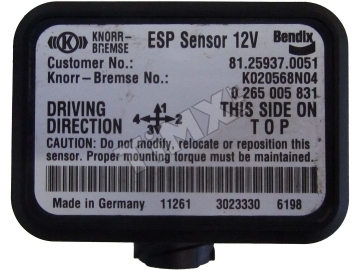 ESP senzor
